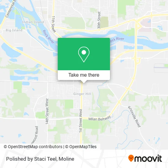 Mapa de Polished by Staci Teel