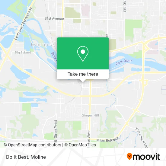 Do It Best map