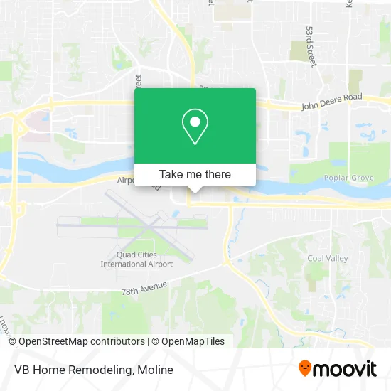 VB Home Remodeling map