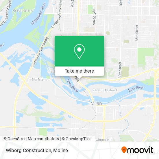 Mapa de Wiborg Construction