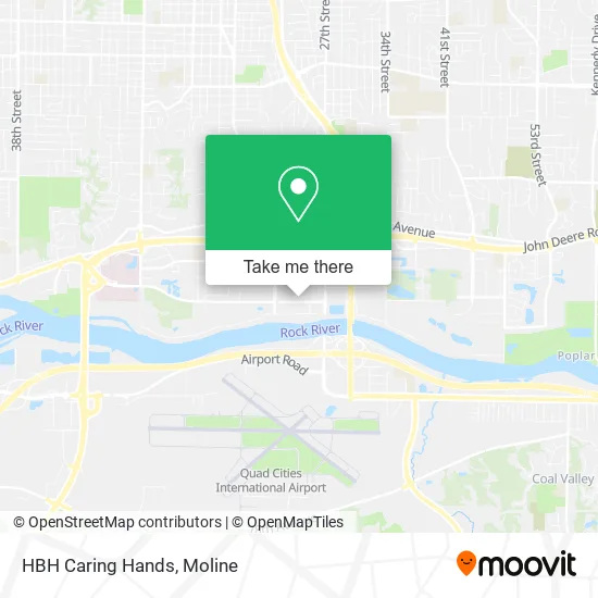 HBH Caring Hands map