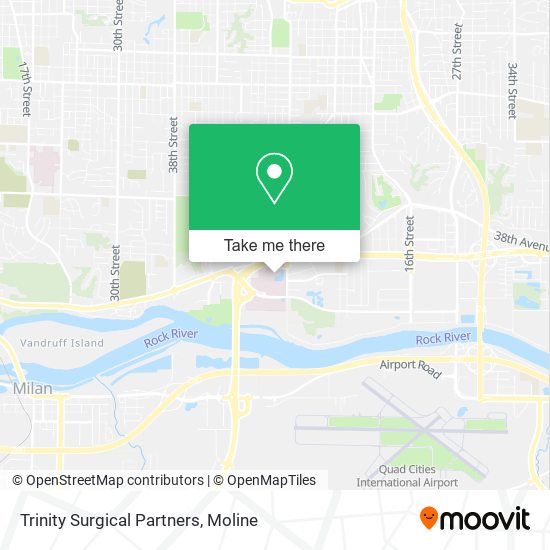 Trinity Surgical Partners map