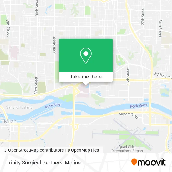 Trinity Surgical Partners map