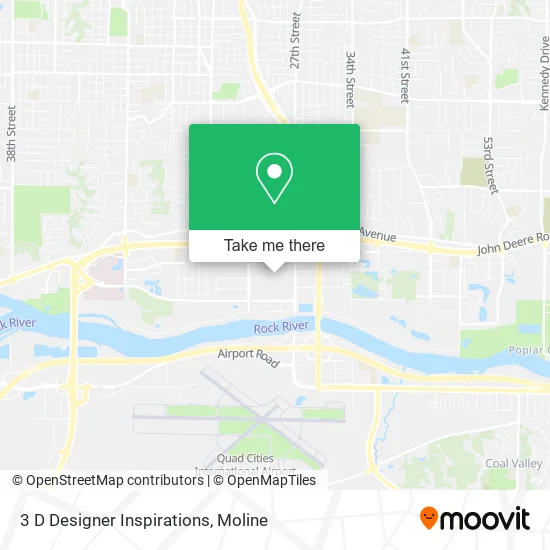 3 D Designer Inspirations map