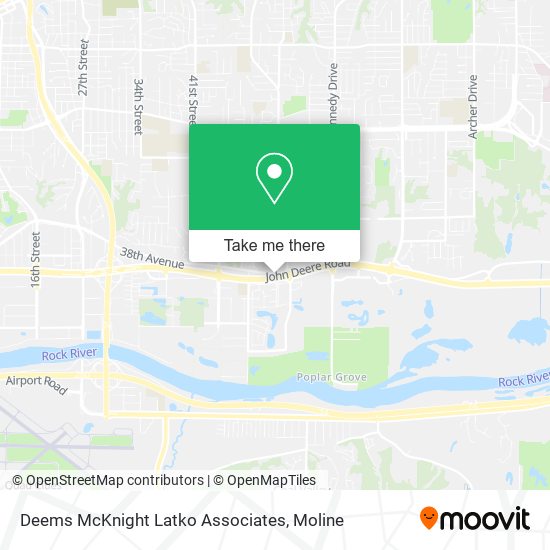 Mapa de Deems McKnight Latko Associates