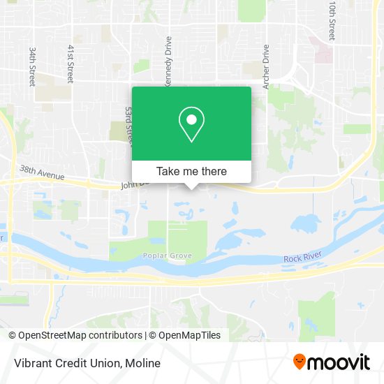 Vibrant Credit Union map