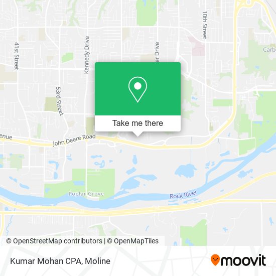 Kumar Mohan CPA map