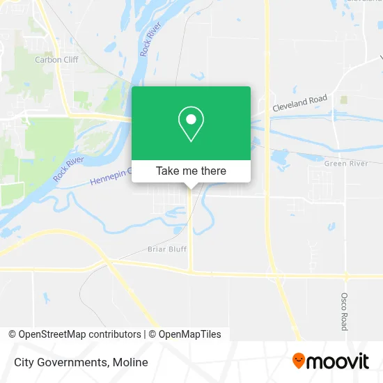 City Governments map