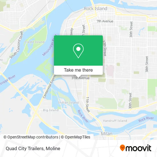 Quad City Trailers map