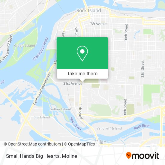 Small Hands Big Hearts map