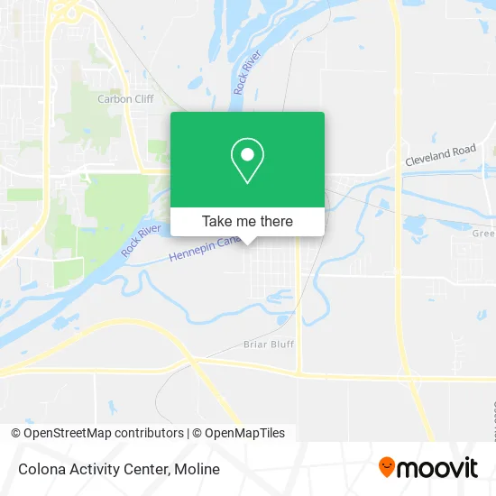 Mapa de Colona Activity Center