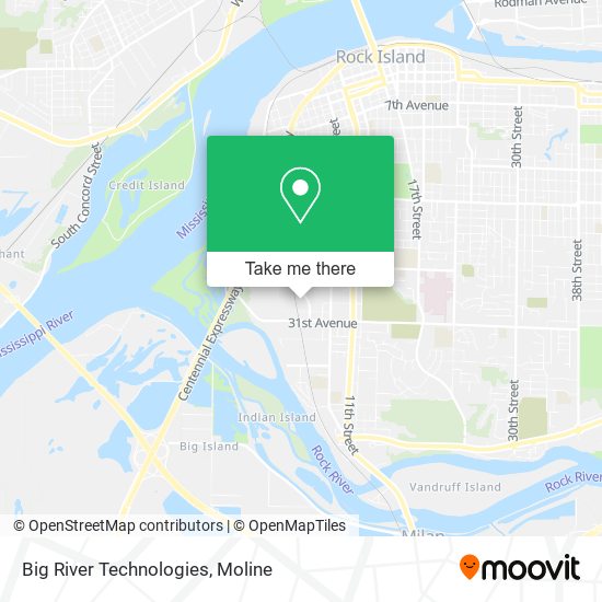 Big River Technologies map