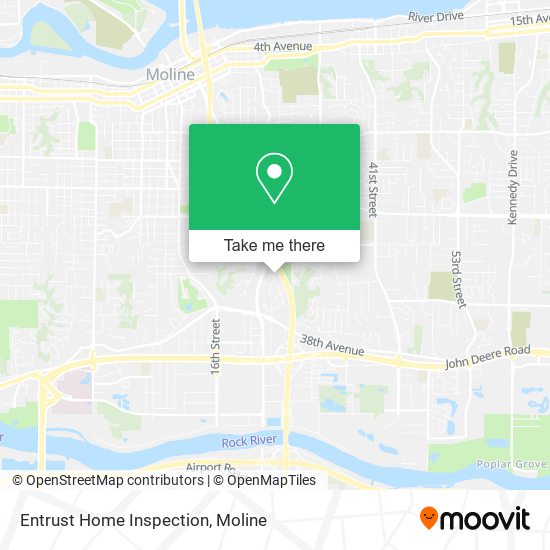 Mapa de Entrust Home Inspection