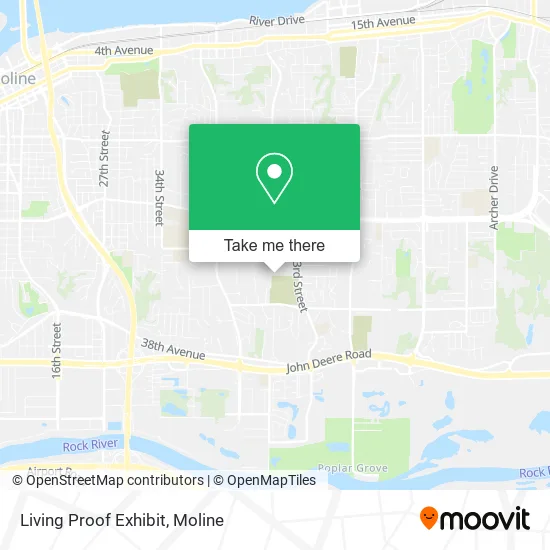 Living Proof Exhibit map