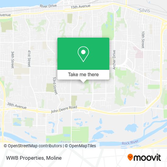 WWB Properties map