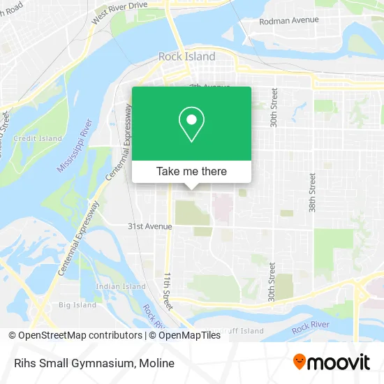 Rihs Small Gymnasium map