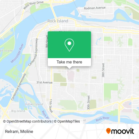 Relram map