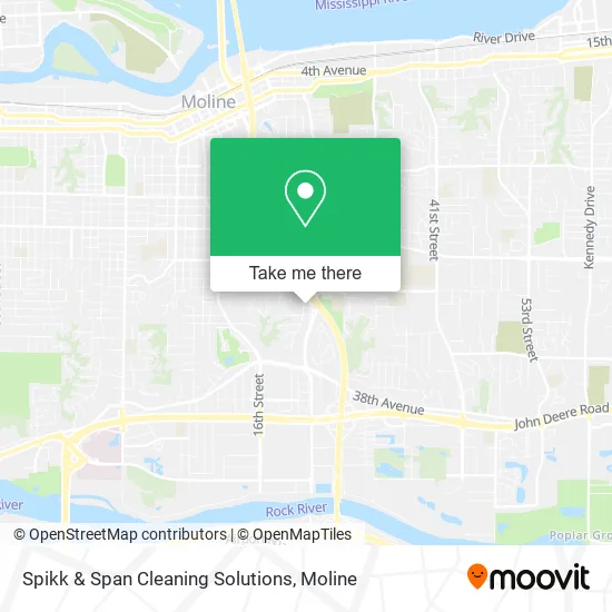 Spikk & Span Cleaning Solutions map