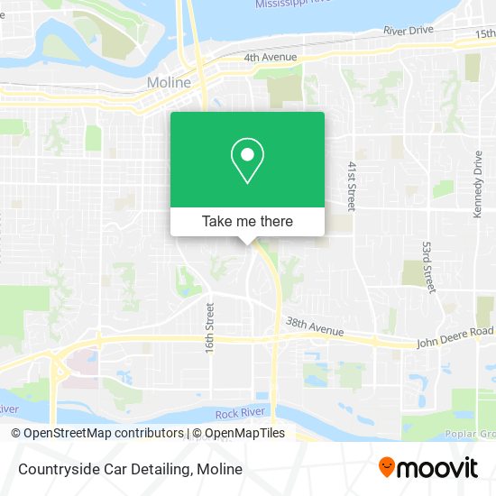 Mapa de Countryside Car Detailing