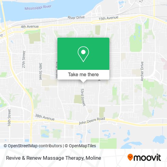 Mapa de Revive & Renew Massage Therapy