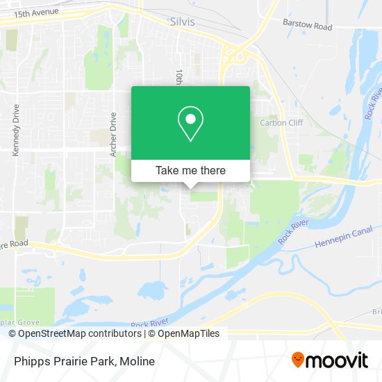 Mapa de Phipps Prairie Park