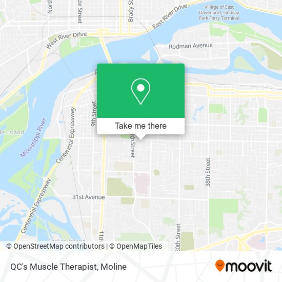 QC's Muscle Therapist map