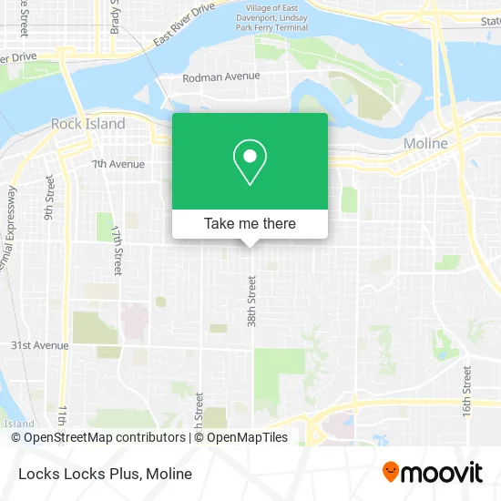 Locks Locks Plus map