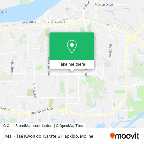 Mapa de Mai - Tae Kwon do, Karate & Hapkido