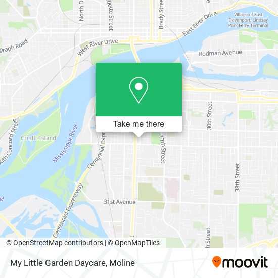My Little Garden Daycare map