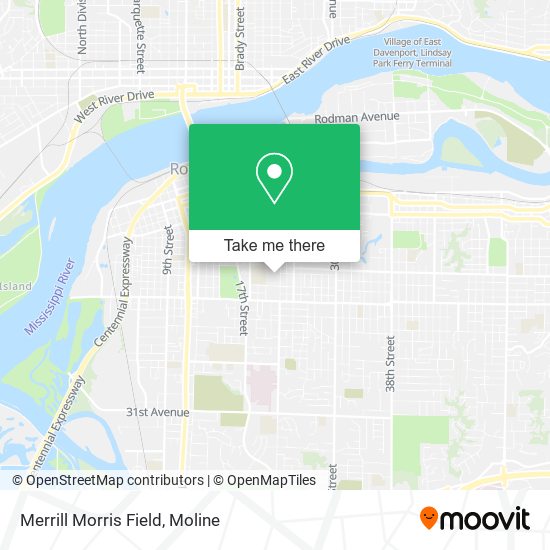 Mapa de Merrill Morris Field