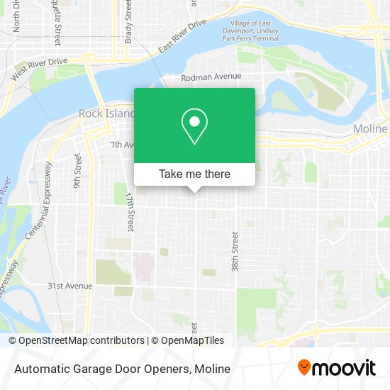 Mapa de Automatic Garage Door Openers