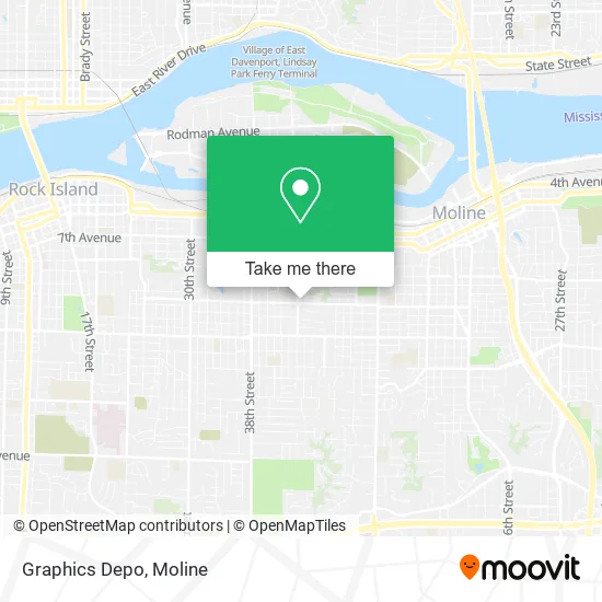Graphics Depo map