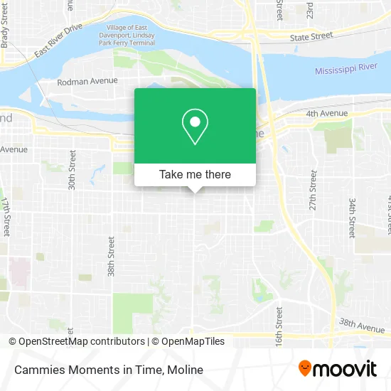 Cammies Moments in Time map