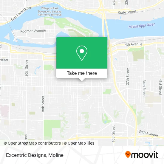 Excentric Designs map