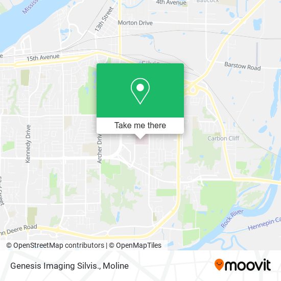 Mapa de Genesis Imaging Silvis.