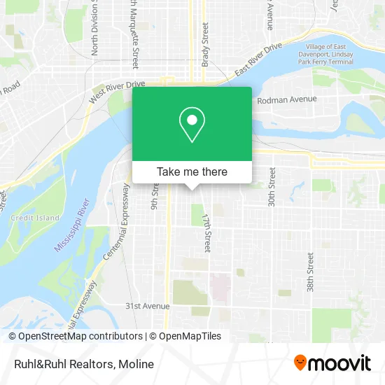Ruhl&Ruhl Realtors map