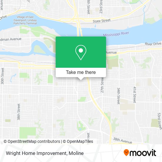 Wright Home Improvement map