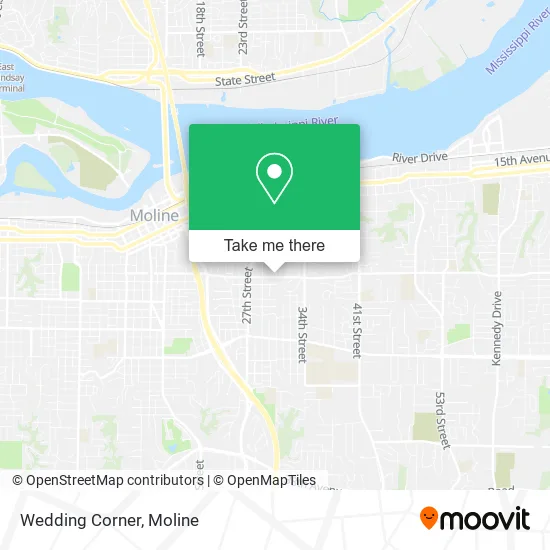 Wedding Corner map
