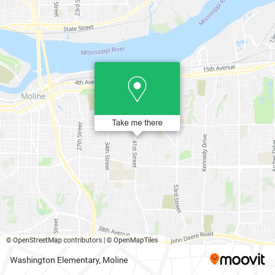 Washington Elementary map