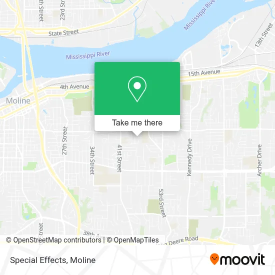 Special Effects map