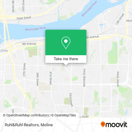 Ruhl&Ruhl Realtors map