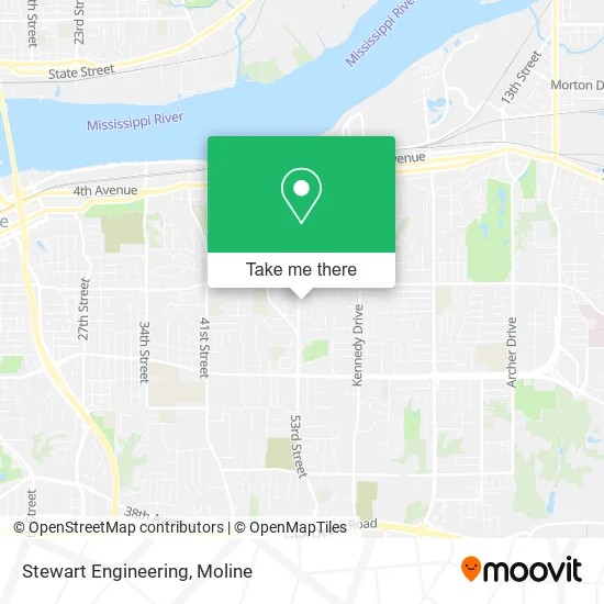 Stewart Engineering map