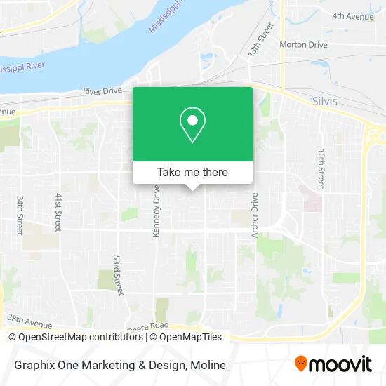 Graphix One Marketing & Design map