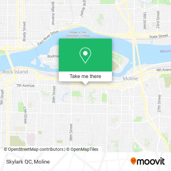 Skylark QC map