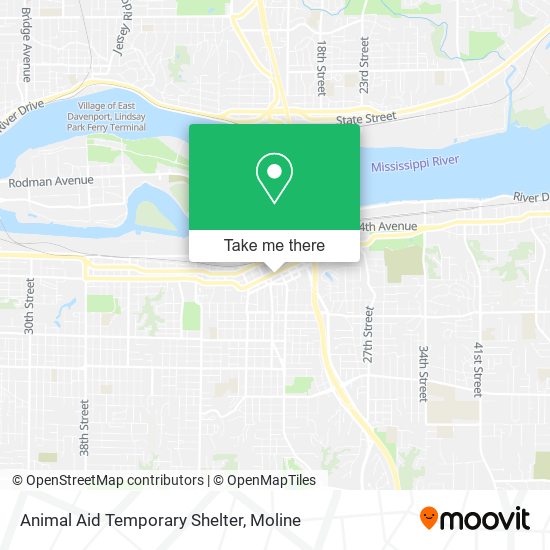 Mapa de Animal Aid Temporary Shelter