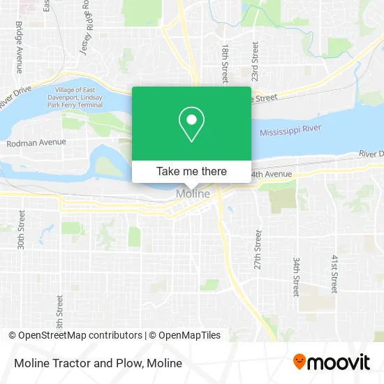 Mapa de Moline Tractor and Plow
