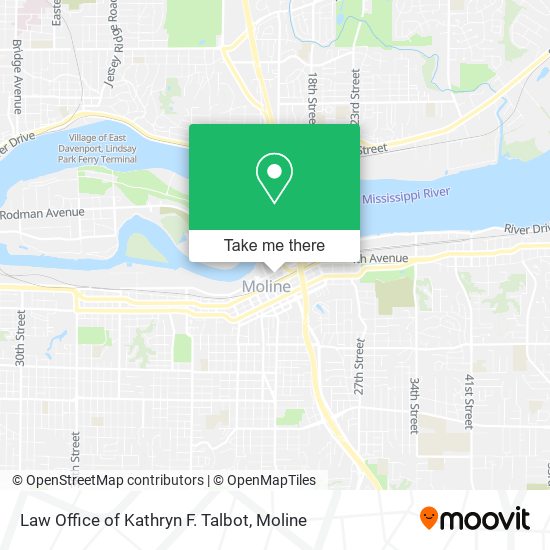 Law Office of Kathryn F. Talbot map