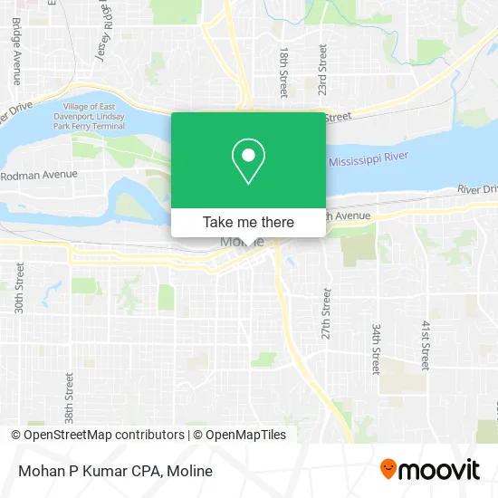 Mohan P Kumar CPA map