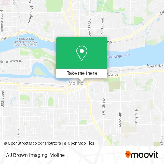 AJ Brown Imaging map