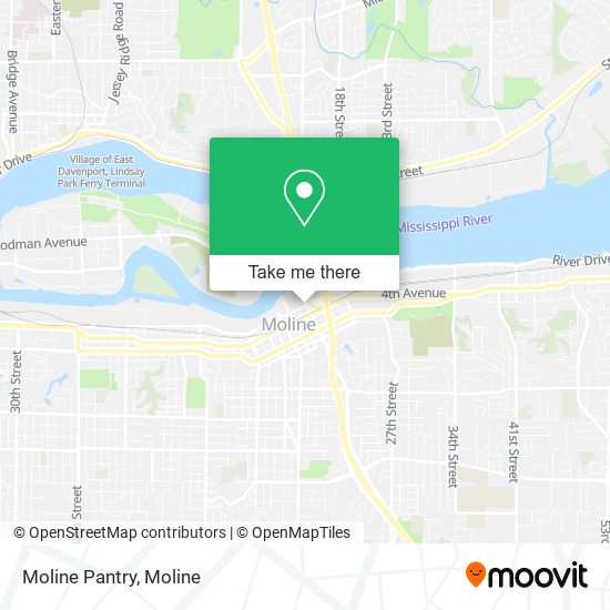 Mapa de Moline Pantry